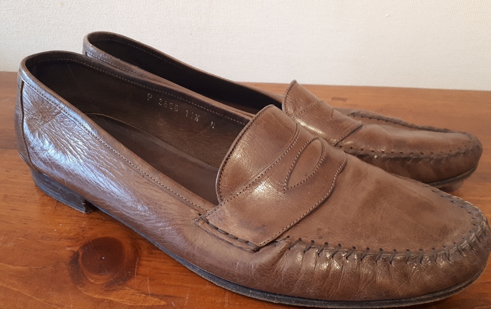 Cole Haan Brown Leather Loafers